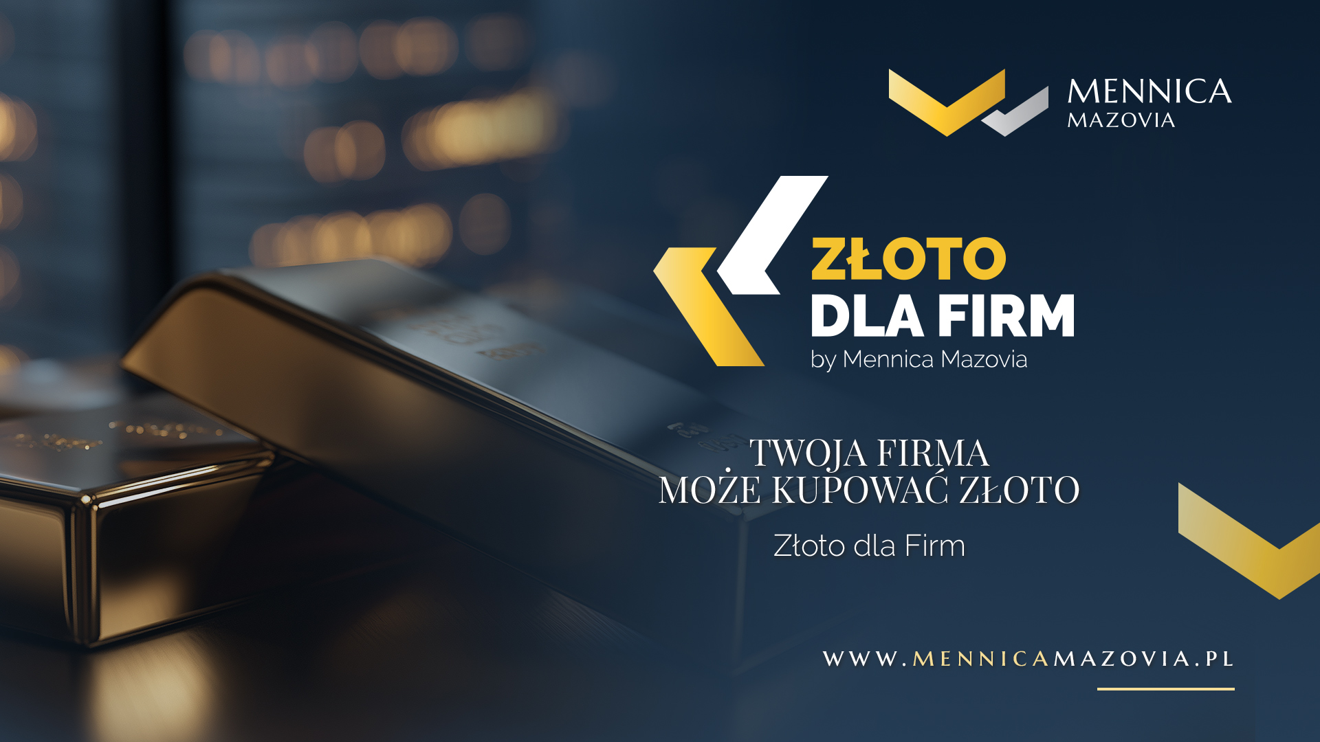 Złoto dla firm – strategiczna inwestycja z Mennicą Mazovia